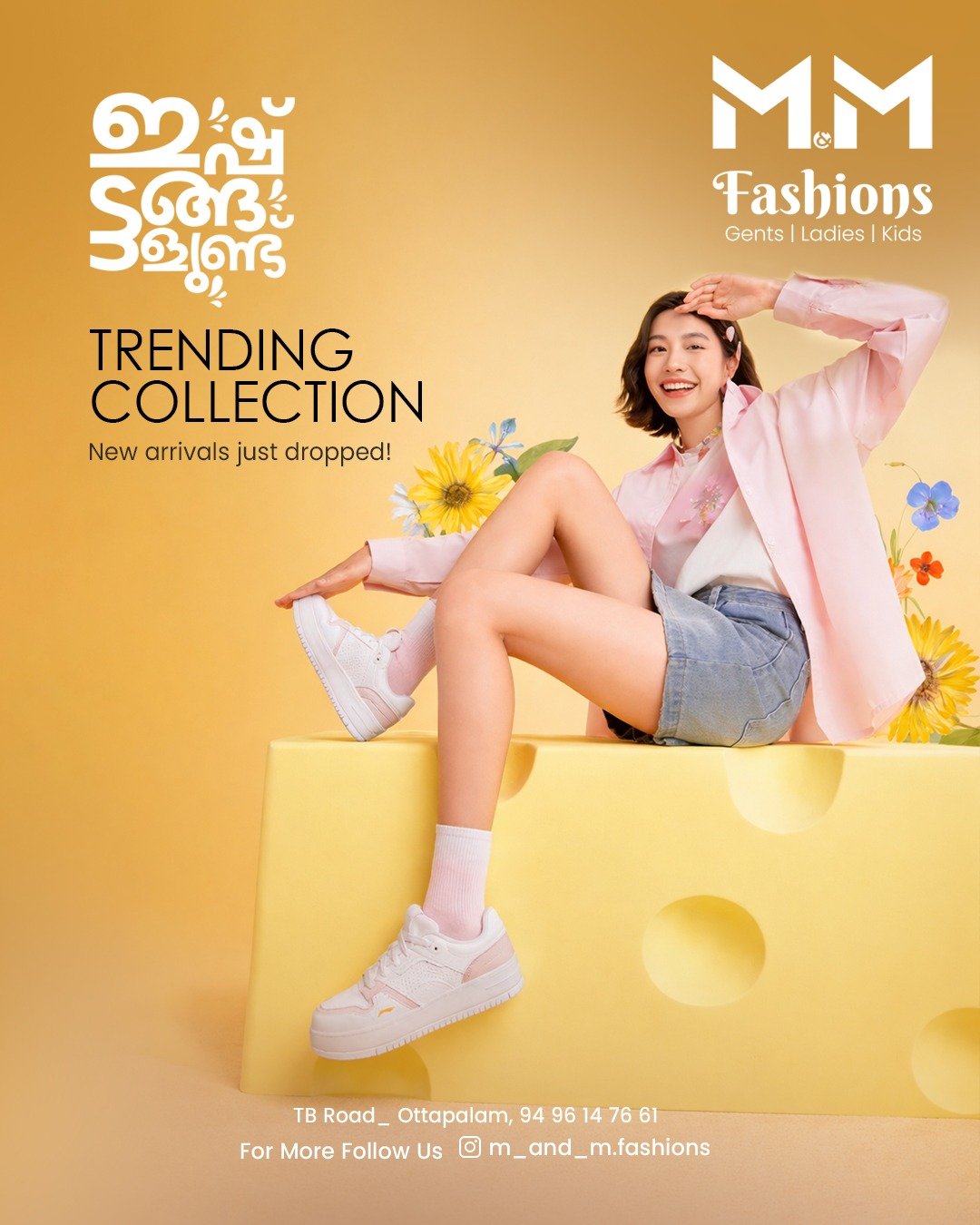 M&M Fashions Hero Presentation - Trending Collection